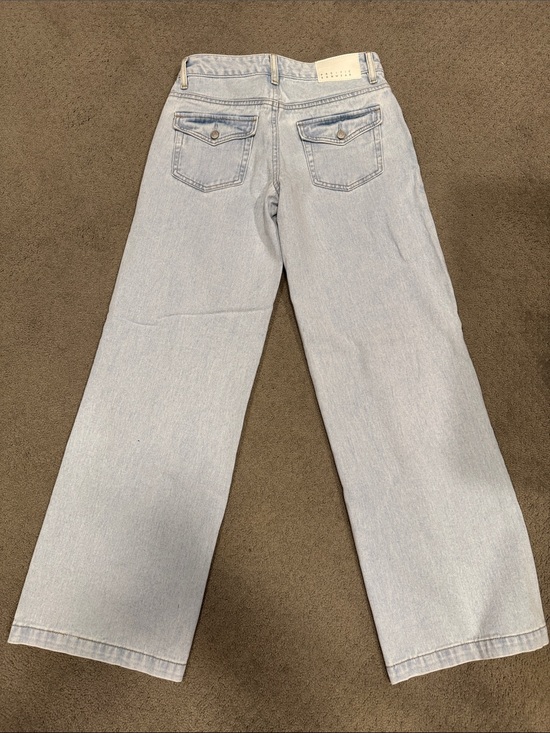 PacSun Denim - PacSun Casey Low-Rise baggy. Light Wash Wide-Leg Women’s Jeans